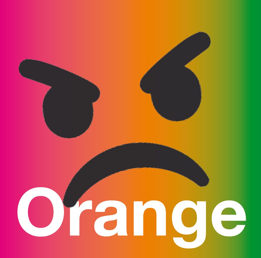 Orange : le chaud et le froid